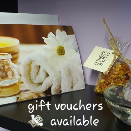 Gift vouchers for any amount