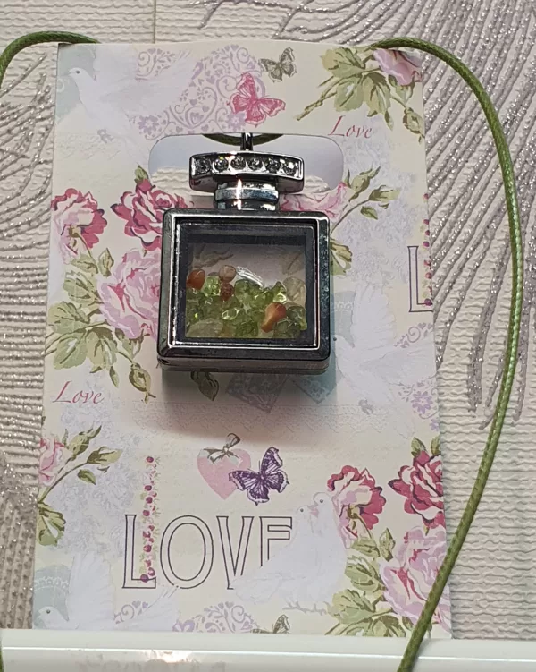 Peridote & Citrine necklace for wealth and confidence